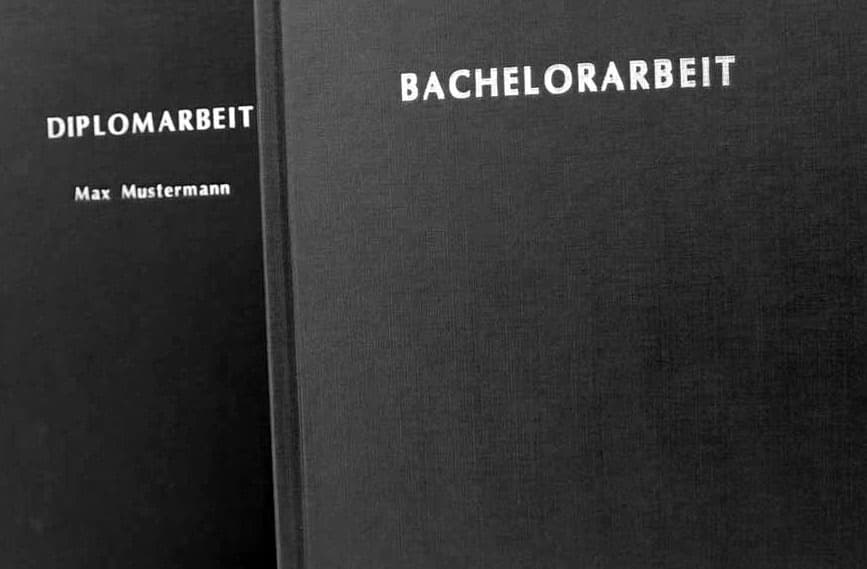 Bindearbeiten im Copyshop