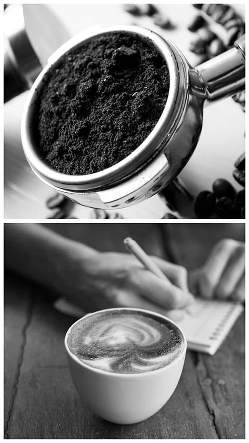 Freshly brewed coffee at Copy&Coffee